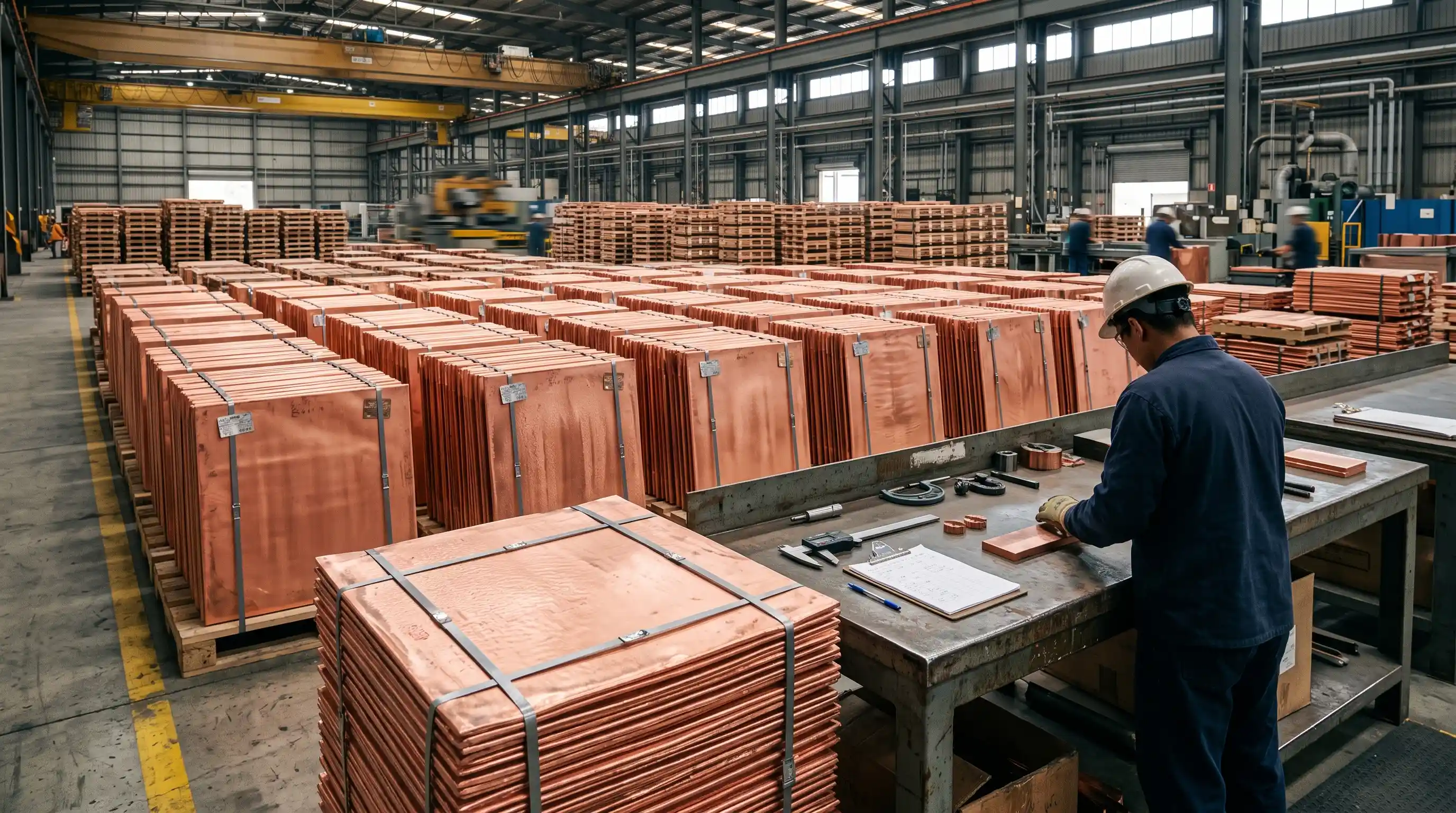 استانداردهای کاتد مس: LME Grade A، ASTM B115 و EN 1978
